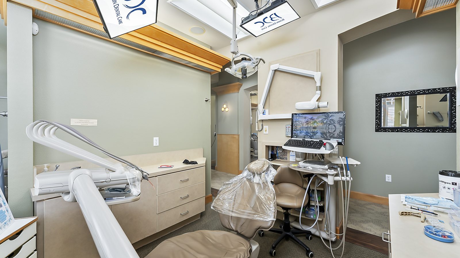 Operatory with modern dental equipment at Bonin Dental Care