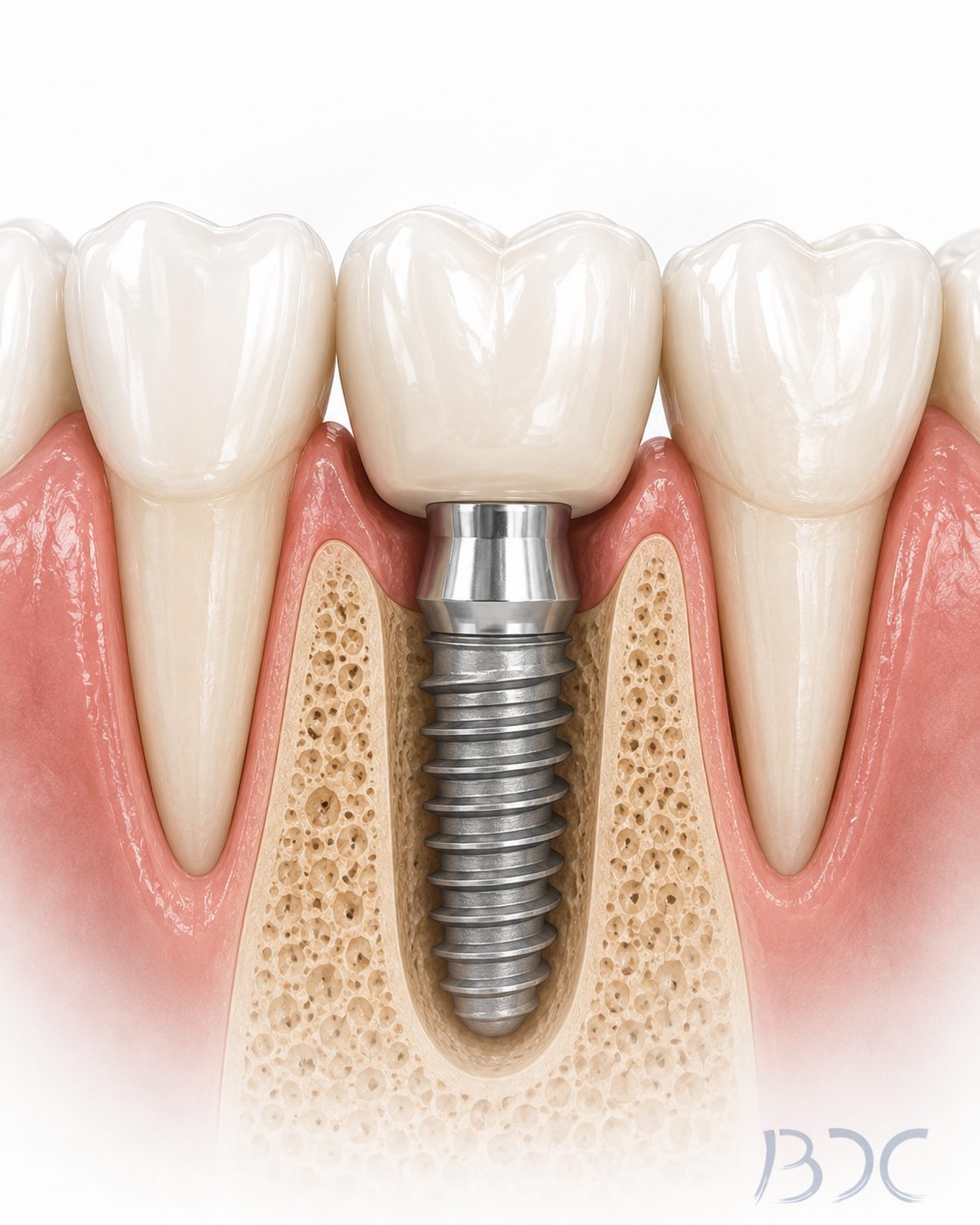 Dental Implant Restoration (Surgical Care Coordinated with Specialists) at Bonin Dental Care